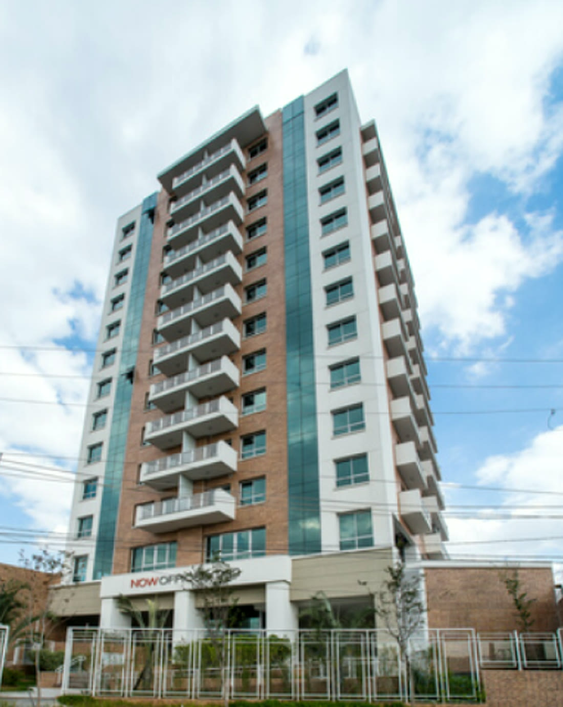 Fachada do Edifício Now Offices